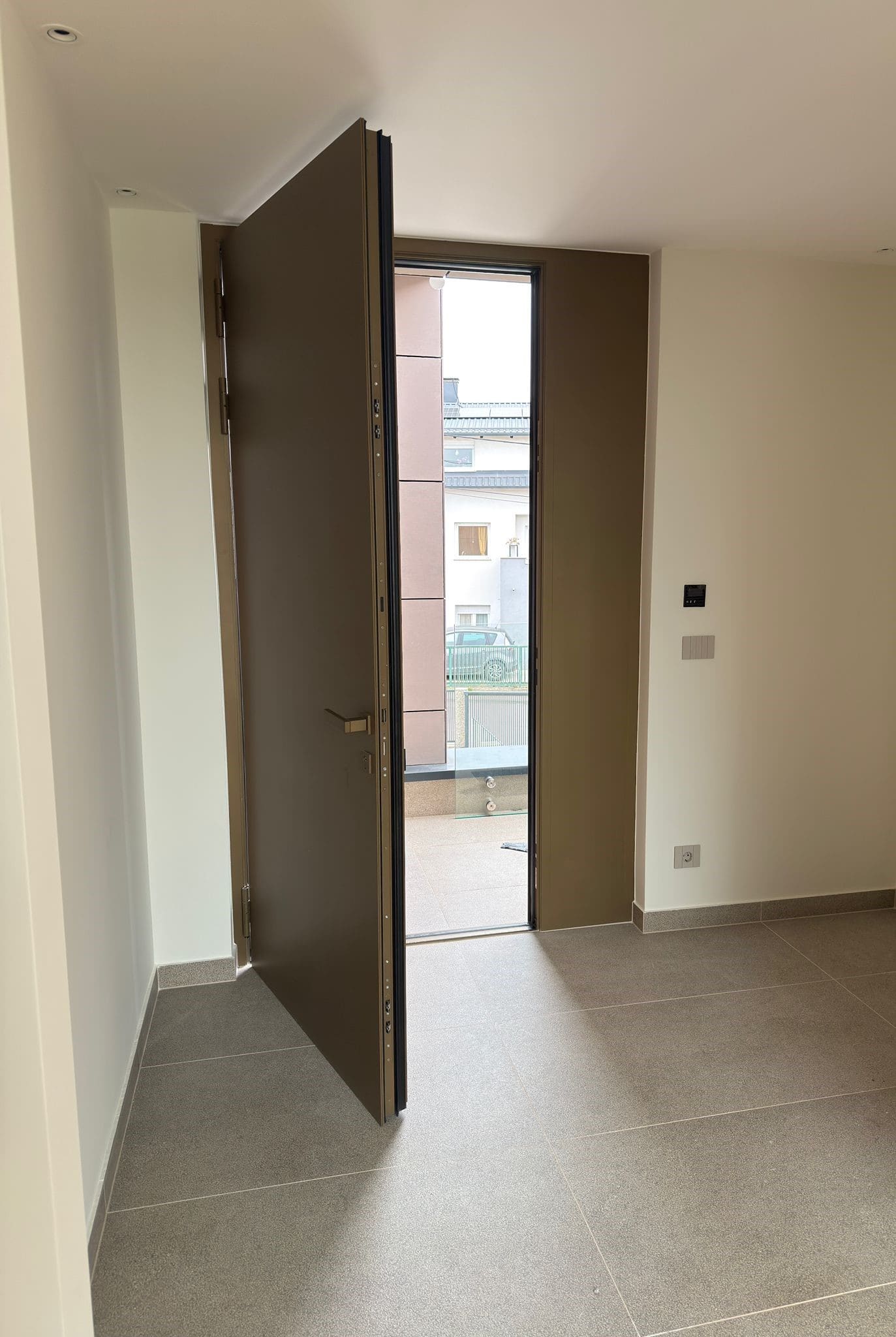 Aluminijska klizna stijena detalj