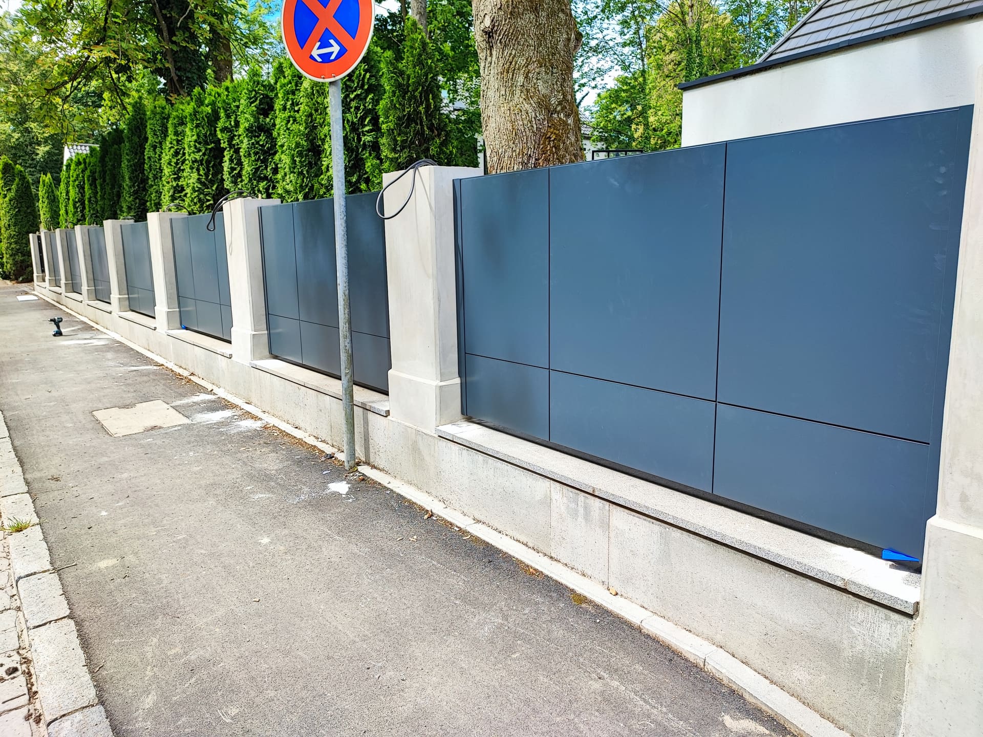 Moderne ograde - Detalj izvedbe na balkonu